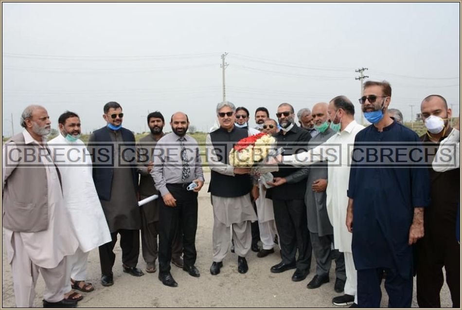 Chairman RDA Visits CBR Town, Phase-II, Kot Kohlian, Rawalpindi.