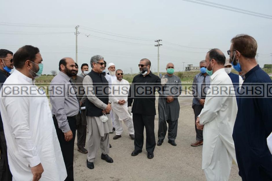 Chairman RDA Visits CBR Town, Phase-II, Kot Kohlian, Rawalpindi.