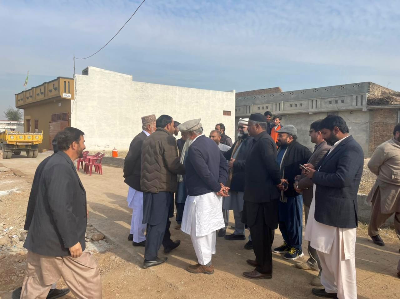 Connection with Girja Road. Connection with Girja Road.
