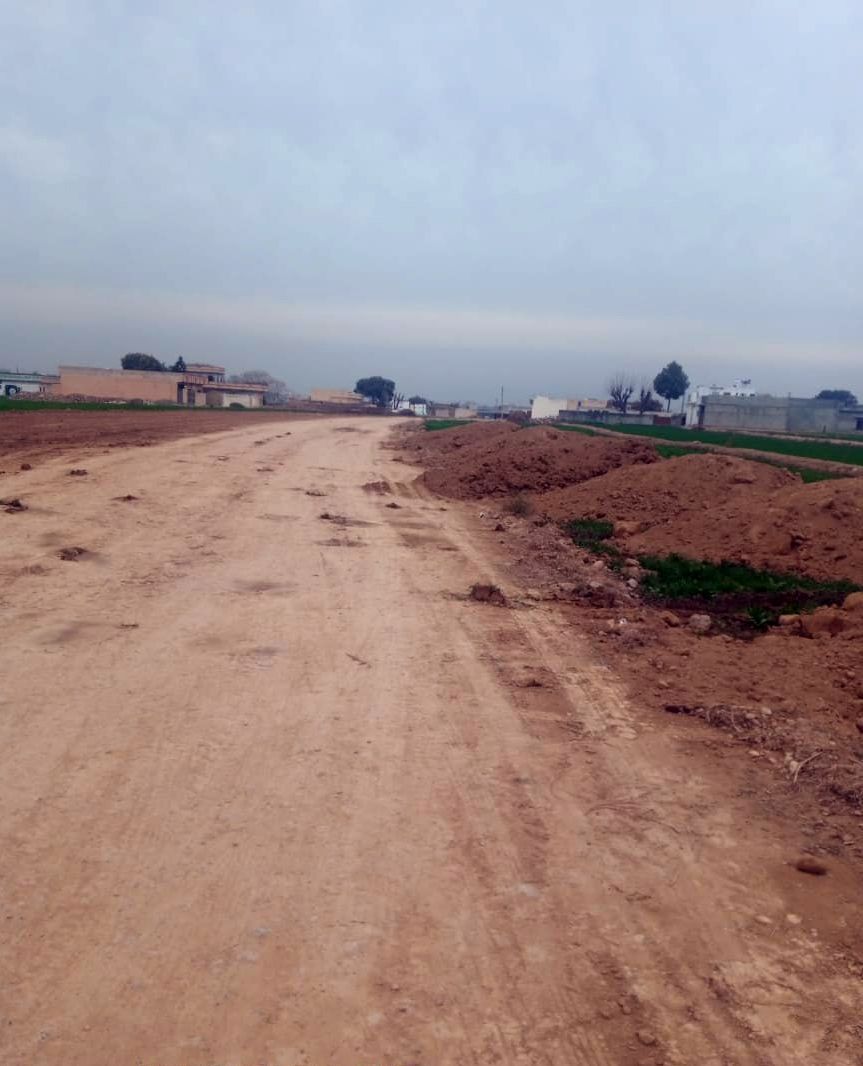 Connection with Girja Road. Connection with Girja Road.