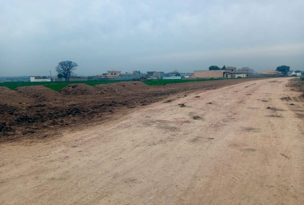 Connection with Girja Road. Connection with Girja Road.