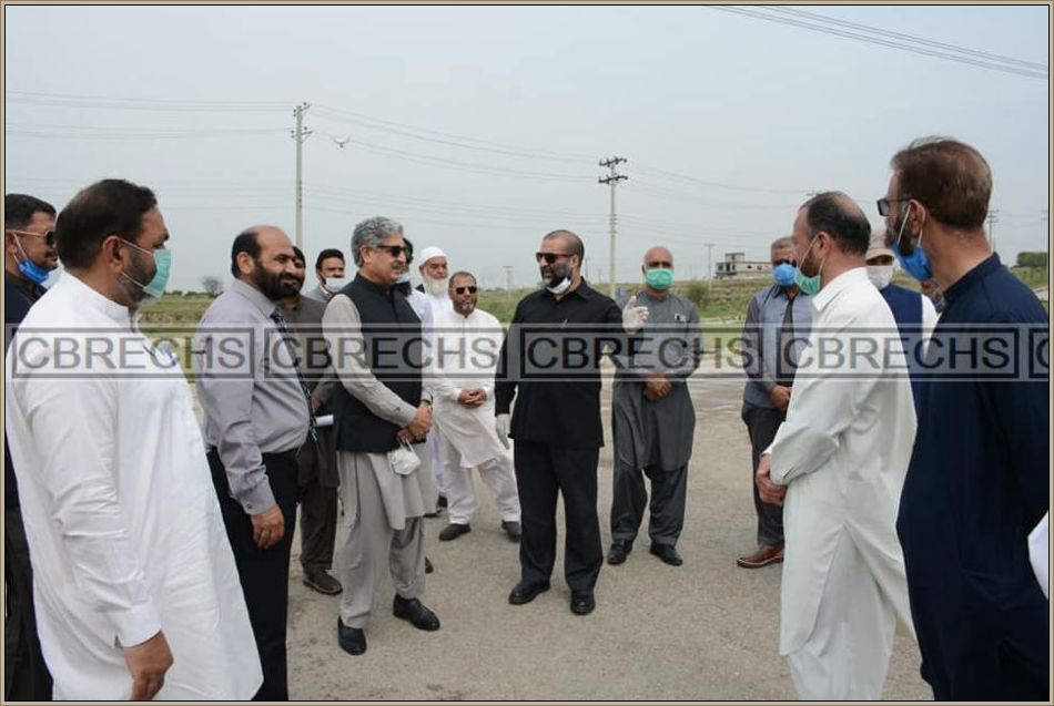 Chairman RDA Visits CBR Town, Phase-II, Kot Kohlian, Rawalpindi.
