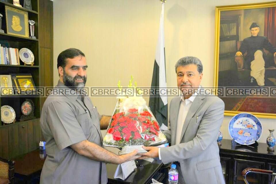 Meeting with Mayor of Islamabad.