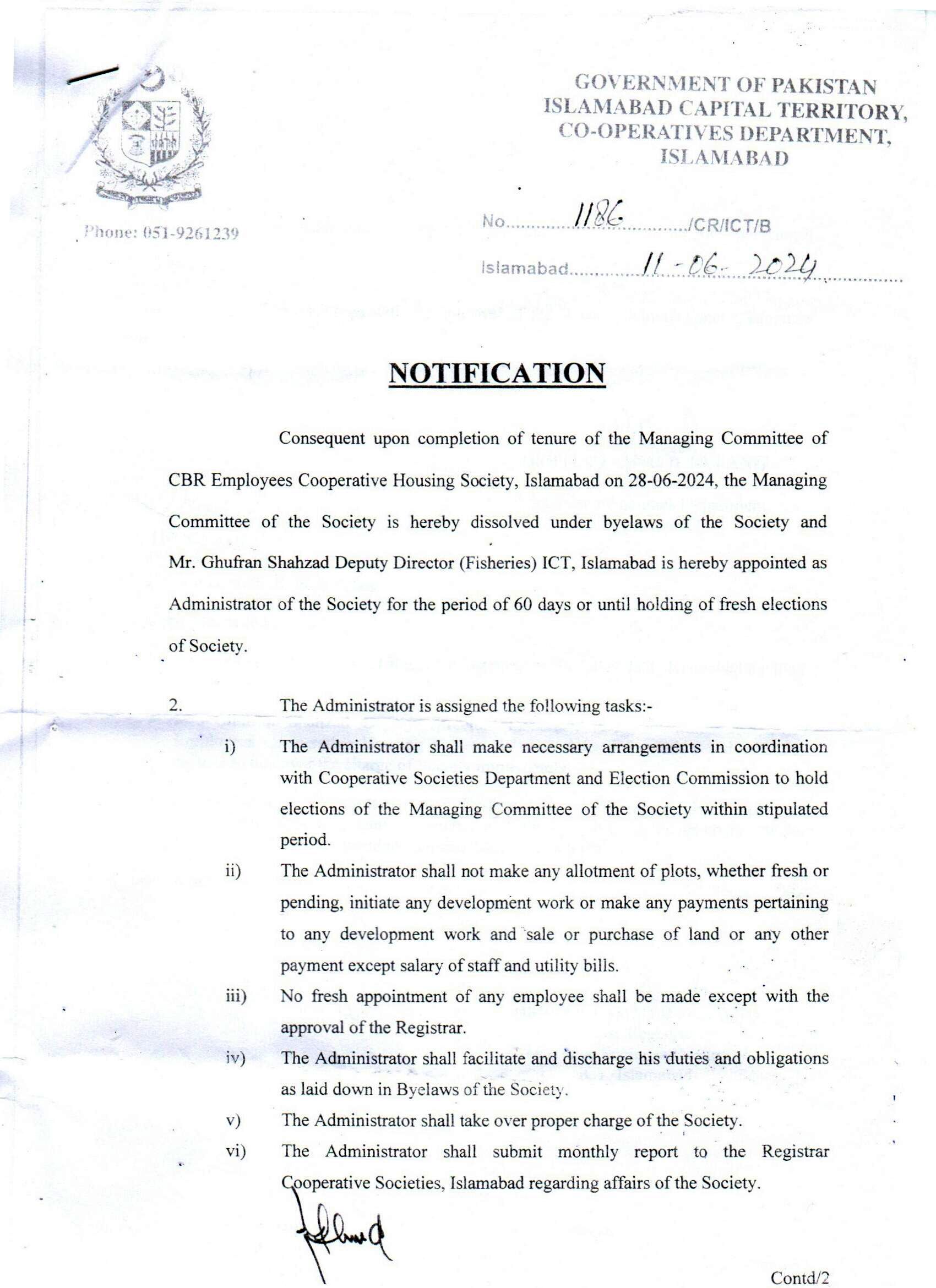 Notification