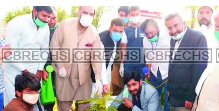 Chairman PRCS Visit CBR Town.