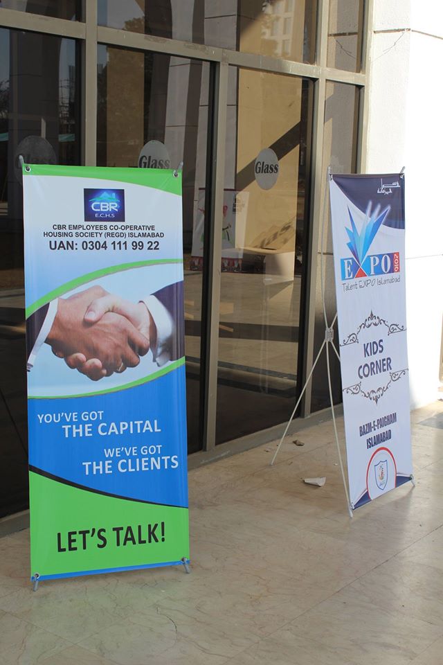 Participating in Talent Expo.